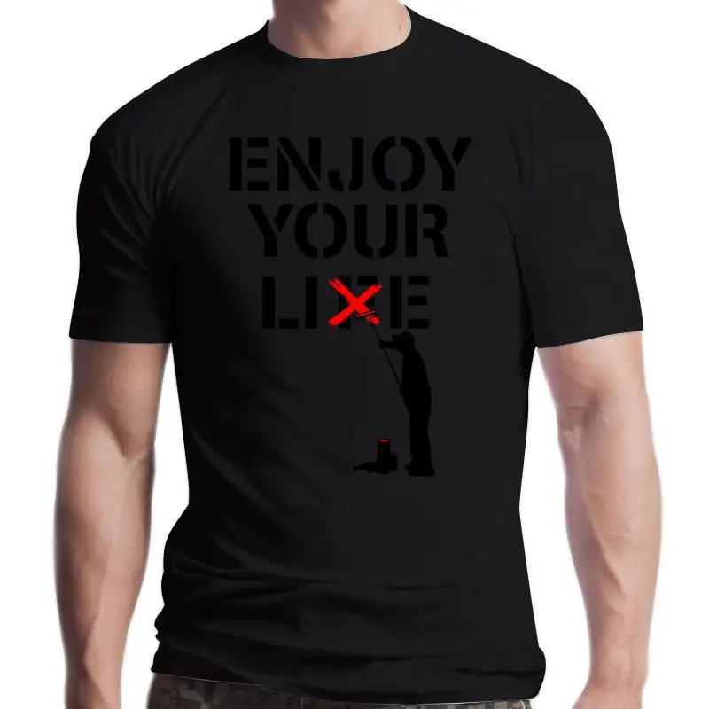 New Enjoy Your Lie Life T Shirt Top Banksy Painter London Street Art Wall Mural Gift sbz6401
New Enjoy Your Lie Life T Shirt Top Banksy Painter London Street Art Wall Mural Gift sbz6401