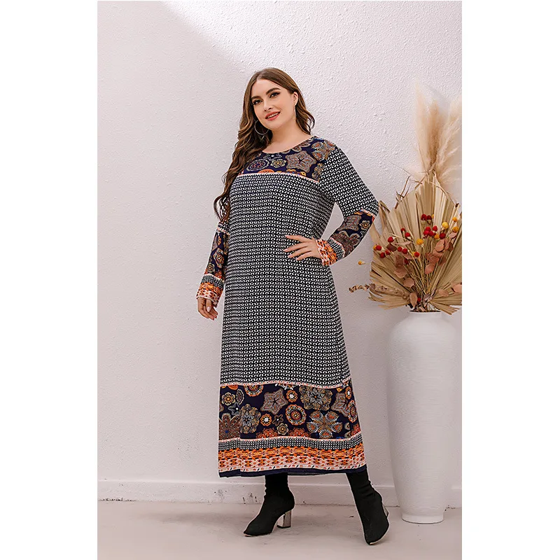 Diiwii Plus size women's aliexpress Amazon European and American style ethnic style holiday beach style long skirt 
Diiwii Plus size women's aliexpress Amazon European and American style ethnic style holiday beach style long skirt