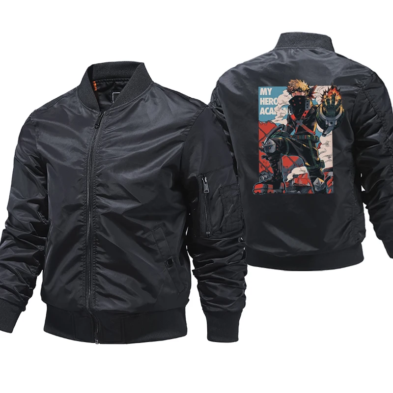 My Hero Academia Hip hop Jacket Men 2022 New High quality Thick motorcycle Ma-1 aviator Pilot Men Bomber Jacket Men Casual
My Hero Academia Hip hop Jacket Men 2022 New High quality Thick motorcycle Ma-1 aviator Pilot Men Bomber Jacket Men Casual