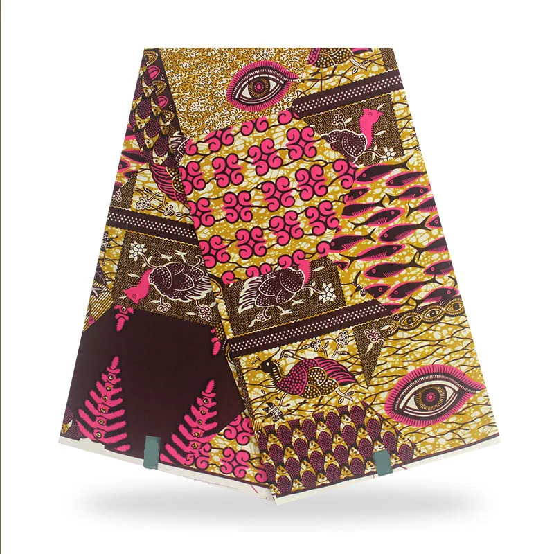 2021 Hot African Wax Fabric Ankara real Wax Prints Fabric Ghana Guaranteed Veritable Wax Fabric 6 yards for Dresses F1-5
2021 Hot African Wax Fabric Ankara real Wax Prints Fabric Ghana Guaranteed Veritable Wax Fabric 6 yards for Dresses F1-5