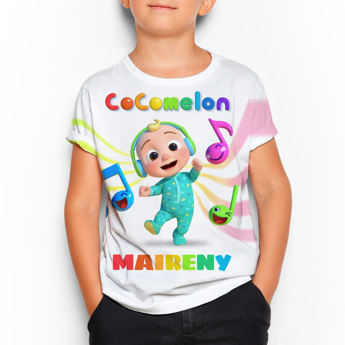 Cocomelon 3D Cute Summer Kids T-shirts Casual Children's T Shirts Fashion Tee Shirts Tops Short Sleeve T-shirt Family Look 2021
Cocomelon 3D Cute Summer Kids T-shirts Casual Children's T Shirts Fashion Tee Shirts Tops Short Sleeve T-shirt Family Look 2021