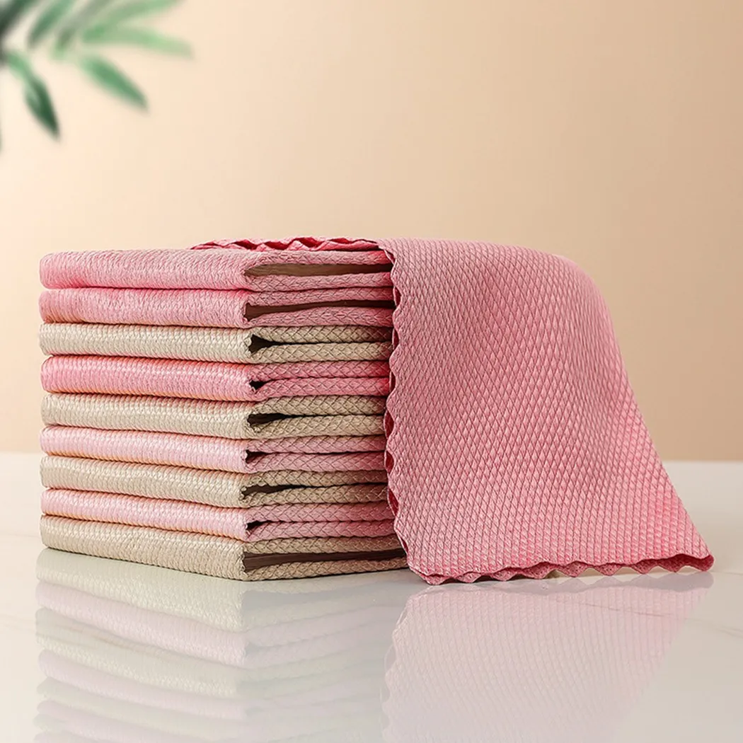 5Pcs Fish Scale Cloth Microfiber Polishing Cleaning Cloth Water-absorbing Non-marking Kitchen Fish Scale Wipes For Glass Cleanin
5Pcs Fish Scale Cloth Microfiber Polishing Cleaning Cloth Water-absorbing Non-marking Kitchen Fish Scale Wipes For Glass Cleanin