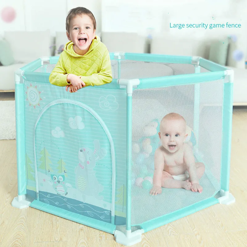 

Baby Playpens Game Ball Pool Safe Barriers Play Yard Fence For Newborns Infants Children's Playpen