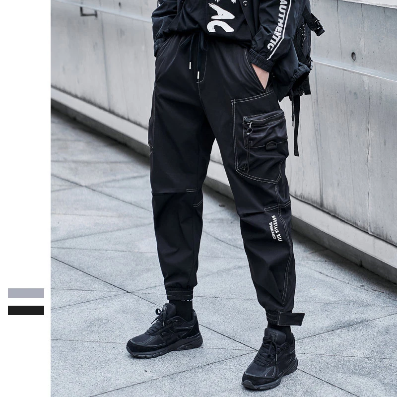 Hip Hop Cargo Pants Men Fashion Harajuku Harem Pant Streetwear Casual Joggers Multi-Pocket Tie feet Men Pant M-3XL Autumn winter
Hip Hop Cargo Pants Men Fashion Harajuku Harem Pant Streetwear Casual Joggers Multi-Pocket Tie feet Men Pant M-3XL Autumn winter