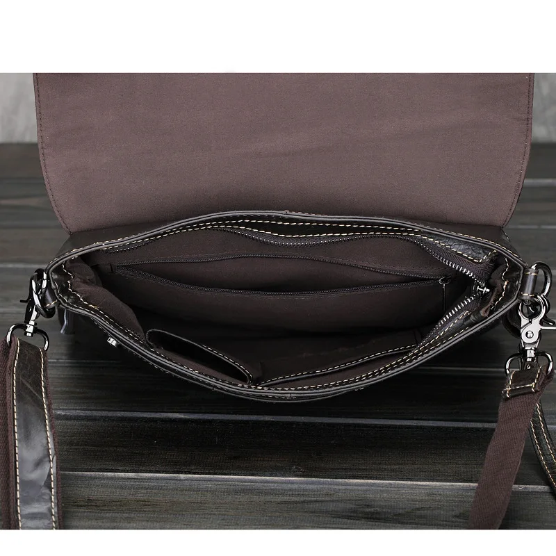 Men's Business Bag Head Layer Cowhide Men's One-shoulder Bag Leather Diagonal Cross Bag 
Men's Business Bag Head Layer Cowhide Men's One-shoulder Bag Leather Diagonal Cross Bag