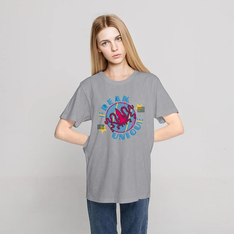 Freak Unique Printing Female Tshirts Fashion Oversize Tshirt Simplicity Crewneck T Shirt Summer High Quality Woman Tshirts
Freak Unique Printing Female Tshirts Fashion Oversize Tshirt Simplicity Crewneck T Shirt Summer High Quality Woman Tshirts