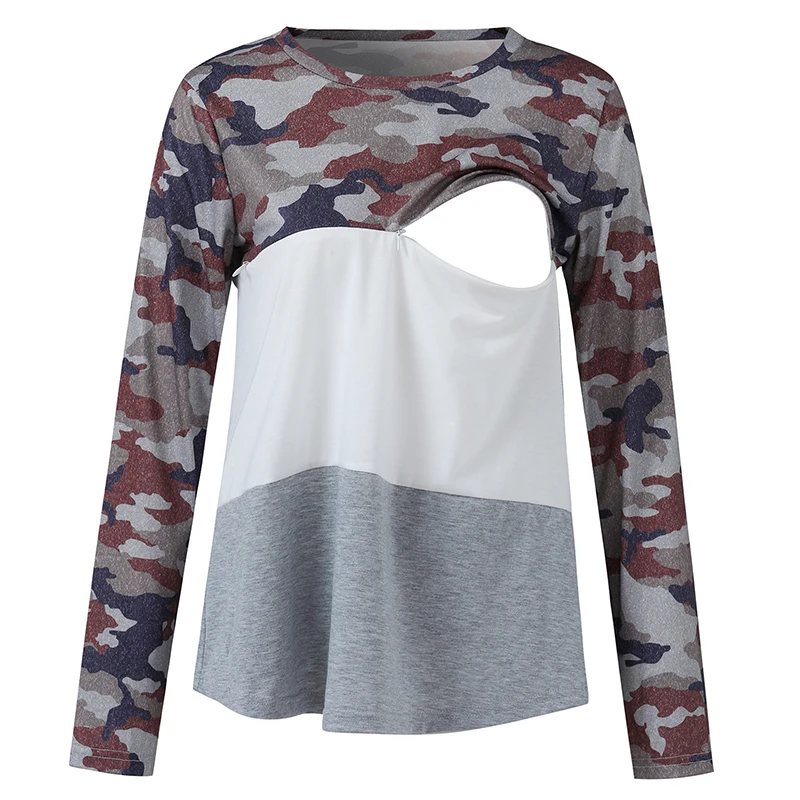 Женская блузка с длинным рукавом для беременных
Женская блузка с длинным рукавом для беременных