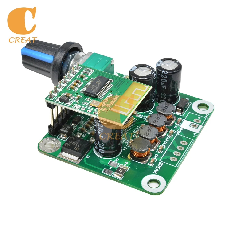 12V 24V TPA3110 Digital Bluetooth 4.2 Stereo Audio Power Amplifier Board Module15W x 2 Car For USB Speaker Portable Speaker
12V 24V TPA3110 Digital Bluetooth 4.2 Stereo Audio Power Amplifier Board Module15W x 2 Car For USB Speaker Portable Speaker