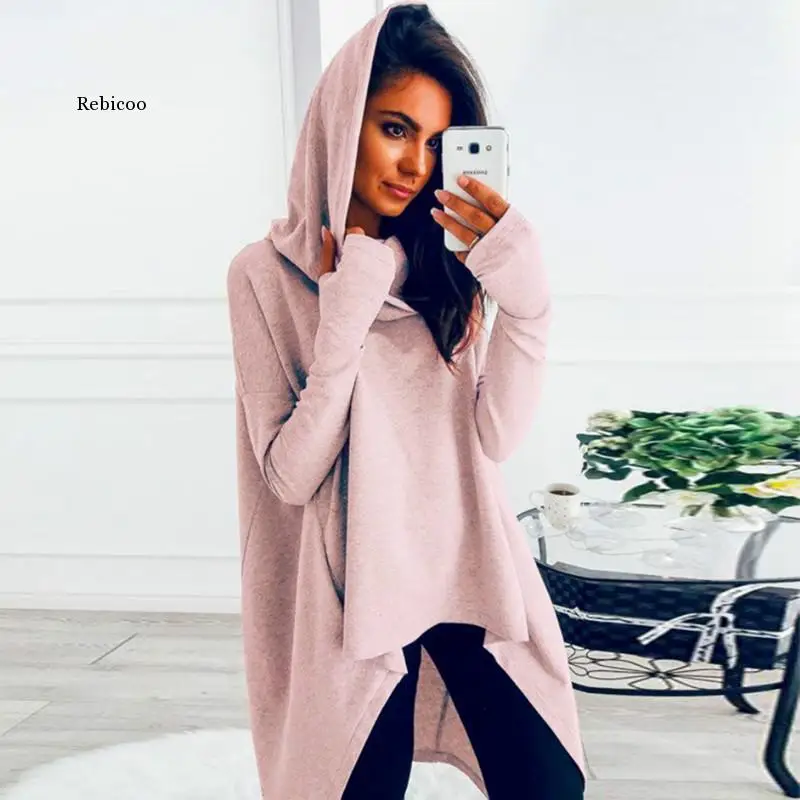 2020 Irregular Hoodies Oversize Long Pink Black Yellow Hoodie Sweatshirt Women Coat Loose Hoody Mantle Hooded Pullover Outwear 
2020 Irregular Hoodies Oversize Long Pink Black Yellow Hoodie Sweatshirt Women Coat Loose Hoody Mantle Hooded Pullover Outwear