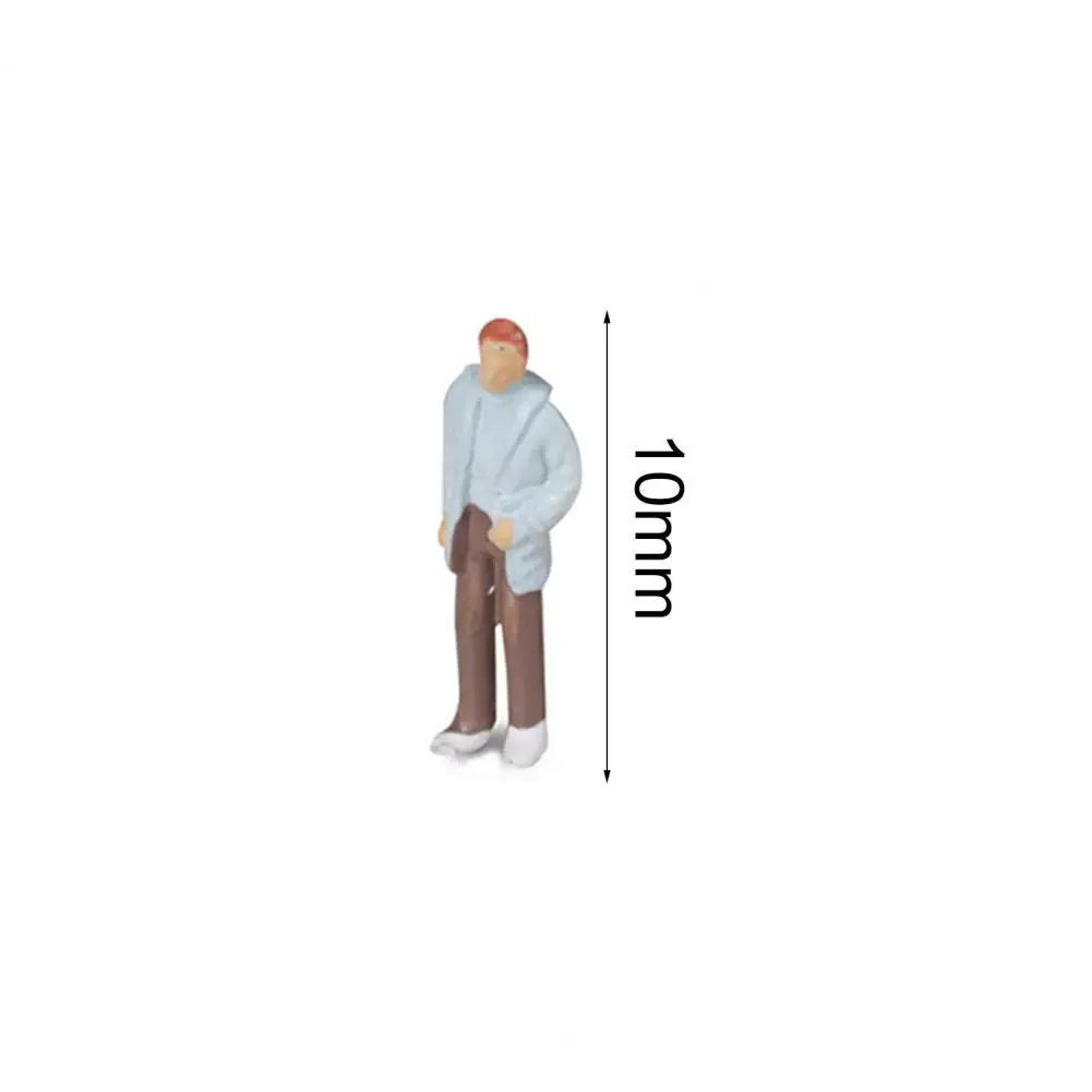 100Pcs/Set People Figure Railway Figures Scenery Miniature Exquisite Texture ABS Vivid Painted Figure for Sand Table Model
100Pcs/Set People Figure Railway Figures Scenery Miniature Exquisite Texture ABS Vivid Painted Figure for Sand Table Model