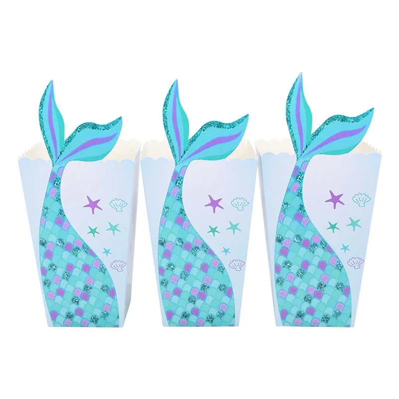 10 Pcs Mermaid Unicorn Popcorn Paper Bag Children's Day Candy Packaging Bag For Kids Family Movie Popcorn Tool
10 Pcs Mermaid Unicorn Popcorn Paper Bag Children's Day Candy Packaging Bag For Kids Family Movie Popcorn Tool