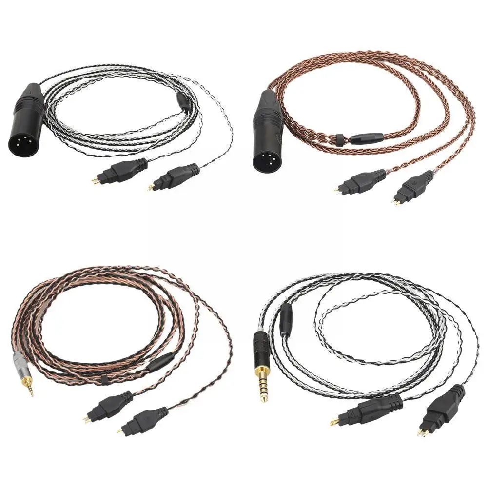 Кабель для наушников 2,5 мм XLR 4,4 мм Core 7N для Sennheiser HD660S, оплетка с серебряным покрытием HD600, медный смешанный HD650 HD580 K1R9
Кабель для наушников 2,5 мм XLR 4,4 мм Core 7N для Sennheiser HD660S, оплетка с серебряным покрытием HD600, медный смешанный HD650 HD580 K1R9