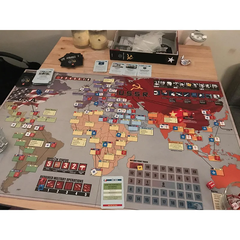 Twilighting Struggles Cards Game Board Game The Cold War Hot Board Desktop Adult Board Game Card
Twilighting Struggles Cards Game Board Game The Cold War Hot Board Desktop Adult Board Game Card