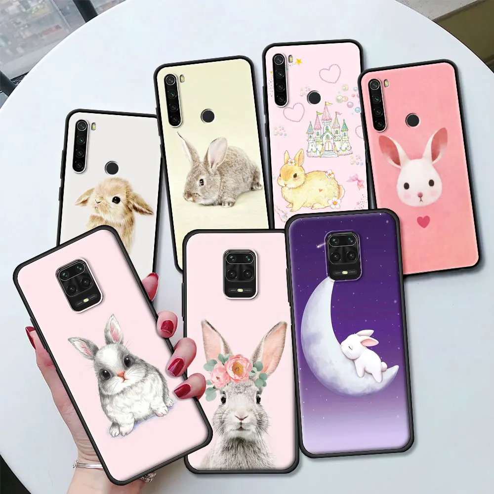 Cartoon Bunny Rabbit Silicone Case Funda For Xiaomi Redmi Note 10 9S 9 8 Pro 8T 8A 9A 9C 7 7A K40 Pro TPU Housing Soft Capa 
Cartoon Bunny Rabbit Silicone Case Funda For Xiaomi Redmi Note 10 9S 9 8 Pro 8T 8A 9A 9C 7 7A K40 Pro TPU Housing Soft Capa