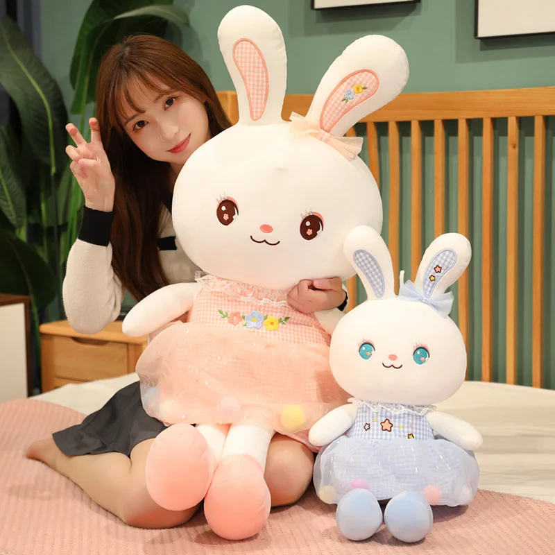 1pc 45-110CM Super Lovely Plushie Skirt Rabbit Toys Kawaii Baby Infant Appease Animal Dolls Pillow Stuffed Soft Valentine's Gift
1pc 45-110CM Super Lovely Plushie Skirt Rabbit Toys Kawaii Baby Infant Appease Animal Dolls Pillow Stuffed Soft Valentine's Gift