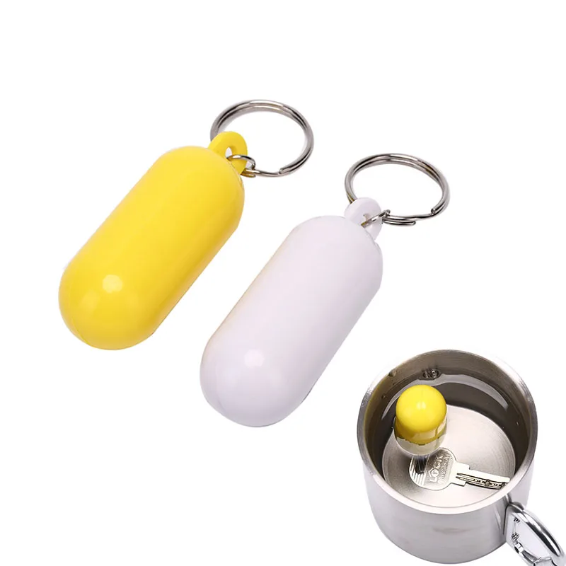 New Kayak Floating Keyring Fender Buoyant Key Ring Marine Sailing Boat Float Canal Keychain Yellow/White Color
New Kayak Floating Keyring Fender Buoyant Key Ring Marine Sailing Boat Float Canal Keychain Yellow/White Color