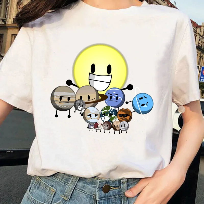 Funny Girls Tshirt Solar System T Shirts For women 90s Graphic T-shirt Harajuku Tops Tee Cute Short Sleeve tshirt Female Tshirts
Funny Girls Tshirt Solar System T Shirts For women 90s Graphic T-shirt Harajuku Tops Tee Cute Short Sleeve tshirt Female Tshirts