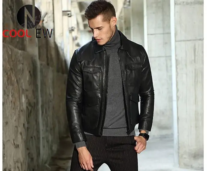 Free shipping.man classic sheepskin Jackets,men's genuine Leather jacket.fashion casual slim coat plus size clothes winter
Free shipping.man classic sheepskin Jackets,men's genuine Leather jacket.fashion casual slim coat plus size clothes winter