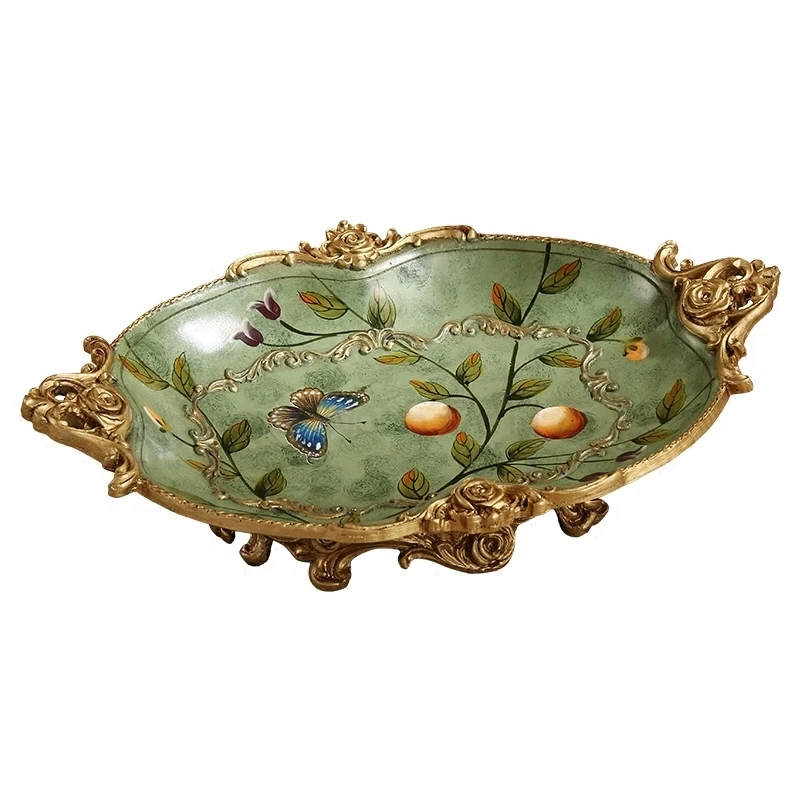 European-style Fruit Plate L Housewarming Gift Items Retro Home Decoration Resin Tabletop Living Room Coffee Table Decoration
European-style Fruit Plate L Housewarming Gift Items Retro Home Decoration Resin Tabletop Living Room Coffee Table Decoration