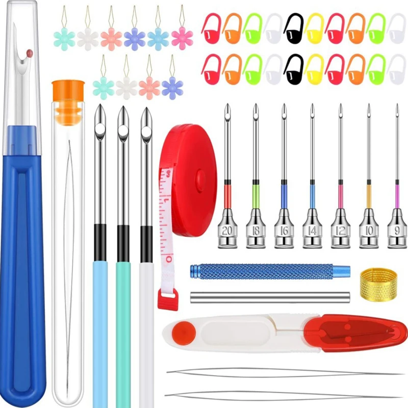 Embroidery Punching Pen Needle Set Embroidery Punch Stitching Knitting Pen Kit For DIY Handcraft Sewing Accessories 
Embroidery Punching Pen Needle Set Embroidery Punch Stitching Knitting Pen Kit For DIY Handcraft Sewing Accessories
