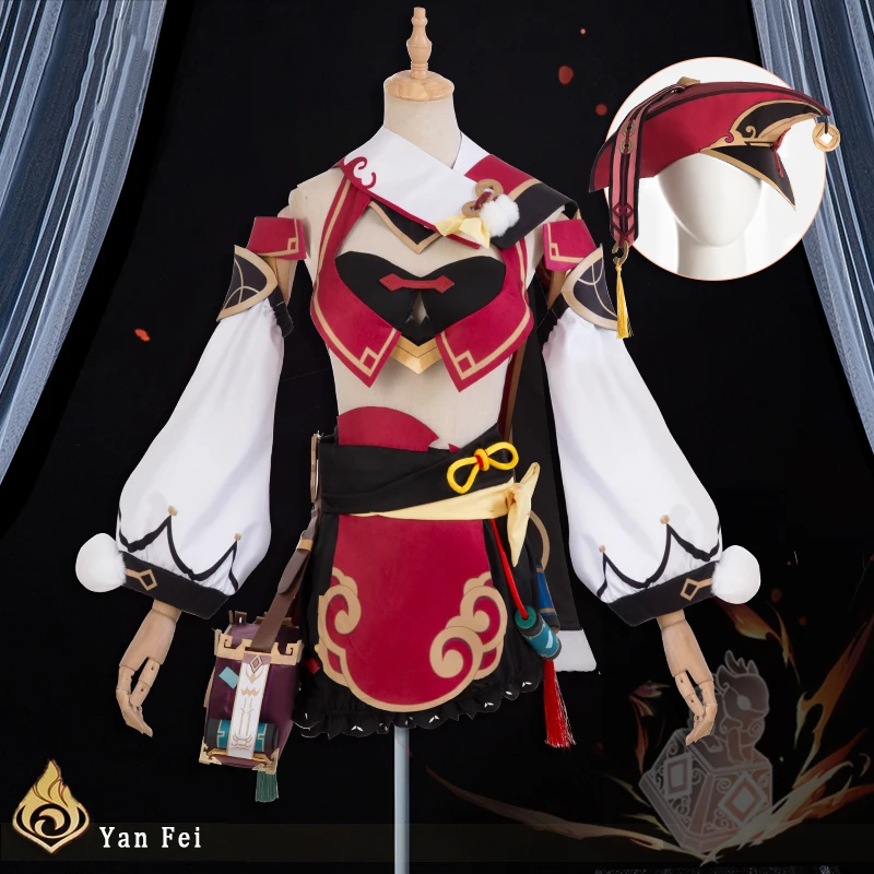Genshin Impact game role-playing costume Yan Fei cute style beautiful full set of wig woman game suit costume
Genshin Impact game role-playing costume Yan Fei cute style beautiful full set of wig woman game suit costume