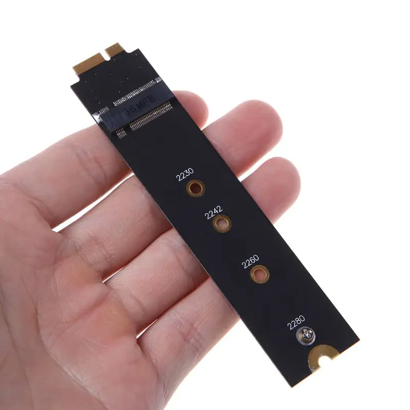 M.2 NGFF SSD to A1369 A1370 Adapter for 2010 2011 MacBook Air HDD Converter Support 2230 2242 2260 2280 Solid State Drive
M.2 NGFF SSD to A1369 A1370 Adapter for 2010 2011 MacBook Air HDD Converter Support 2230 2242 2260 2280 Solid State Drive