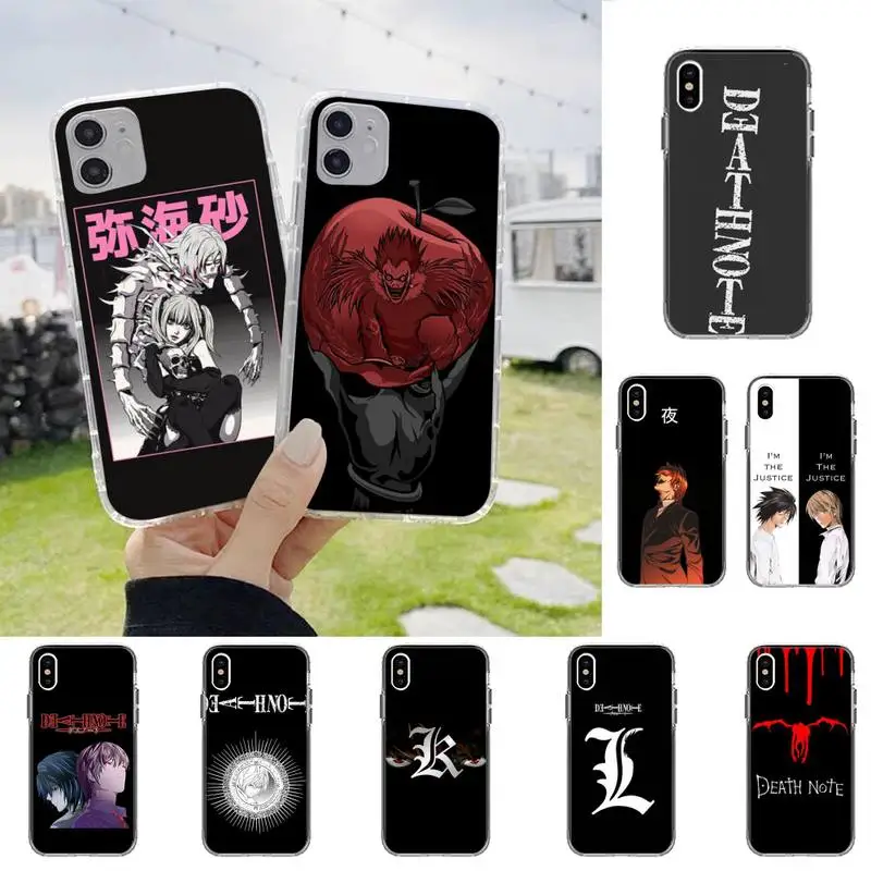 Anime Manga Death Note Ryuk Phone Case For iPhone X XS MAX 6 6s 7 7plus 8 8Plus 5S SE 2020 XR 11 11pro max DIY Clear capa
Anime Manga Death Note Ryuk Phone Case For iPhone X XS MAX 6 6s 7 7plus 8 8Plus 5S SE 2020 XR 11 11pro max DIY Clear capa