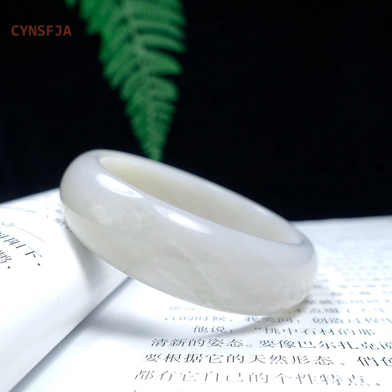 CYNSFJA New Real Certified Natural Hetian Jade Nephrite Women's Lucky Amulets 59mm Jade Bracelets Bangle High Quality Best Gifts
CYNSFJA New Real Certified Natural Hetian Jade Nephrite Women's Lucky Amulets 59mm Jade Bracelets Bangle High Quality Best Gifts
