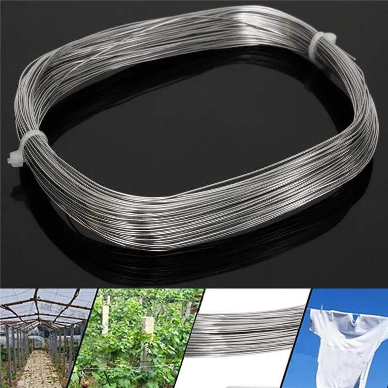 30M x 0.6mm 304 Stainless Steel Wire Rope Tensile Soft Structure Cable Fishing Lifting Cable Clothesline
30M x 0.6mm 304 Stainless Steel Wire Rope Tensile Soft Structure Cable Fishing Lifting Cable Clothesline