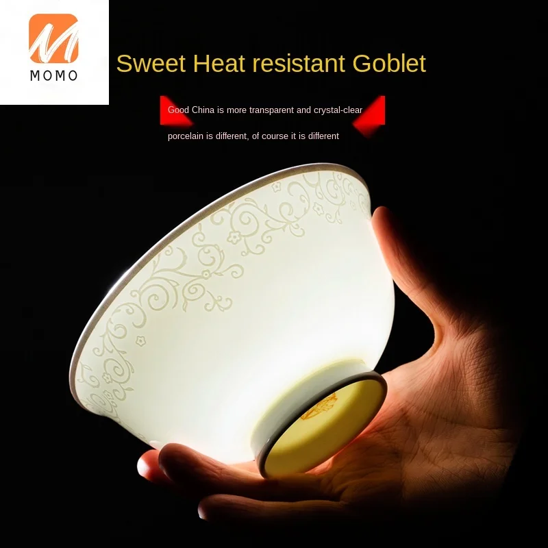 Bowl and Dish Set Light Luxury Golden Edge Jingdezhen Porcelain Minimalist Bone China Tableware Suit
Bowl and Dish Set Light Luxury Golden Edge Jingdezhen Porcelain Minimalist Bone China Tableware Suit