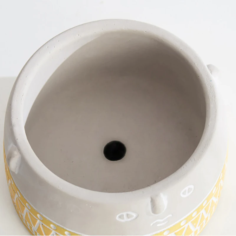 Nordic Style Home Decor Artistical Cement Flower Pot Human Face Creative Decoration Terracotta Planter Ornaments
Nordic Style Home Decor Artistical Cement Flower Pot Human Face Creative Decoration Terracotta Planter Ornaments