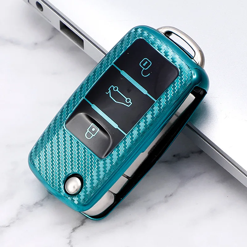Carbon Fiber TPU Car Key Cover Case Protective Shell for VW Golf Bora Jetta POLO GOLF Tiguan Passat Skoda Octavia A5 MK6
Carbon Fiber TPU Car Key Cover Case Protective Shell for VW Golf Bora Jetta POLO GOLF Tiguan Passat Skoda Octavia A5 MK6