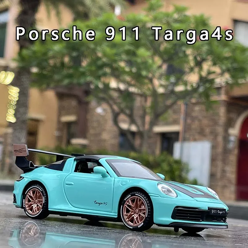 1:32 Porsche 911 Targa4s Track Version Car Model Simulation Sound And Light Pull Back Car Boy Toy Car Collection Ornaments Gifts
1:32 Porsche 911 Targa4s Track Version Car Model Simulation Sound And Light Pull Back Car Boy Toy Car Collection Ornaments Gifts