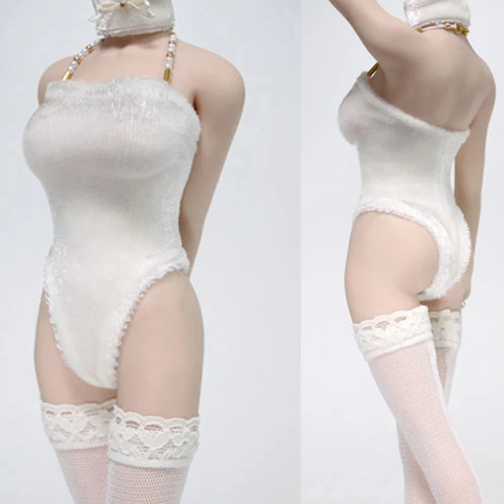 PL114 1/ 6 Scale Feamle Clothes Sexy Onesie White Jumpsuit Underwear For 12" TBLeague Seamless Body
PL114 1/ 6 Scale Feamle Clothes Sexy Onesie White Jumpsuit Underwear For 12" TBLeague Seamless Body