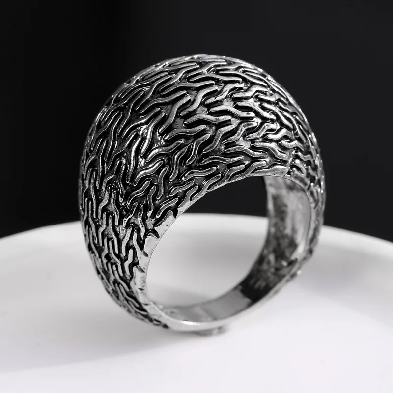 Modern Vintage Punk Rings for Women Men Fashion Silver Black Bird Nest Vikings Ring Fashion Party Jewelry Gift Trinket
Modern Vintage Punk Rings for Women Men Fashion Silver Black Bird Nest Vikings Ring Fashion Party Jewelry Gift Trinket