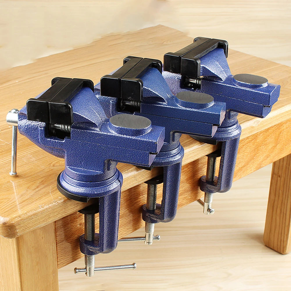 4Pcs Bench Vise Small Jaw 50 60 70 80mm Anti-slip Rubber Pad 360 Degree Multifunctional Table Clamp Accessories
4Pcs Bench Vise Small Jaw 50 60 70 80mm Anti-slip Rubber Pad 360 Degree Multifunctional Table Clamp Accessories