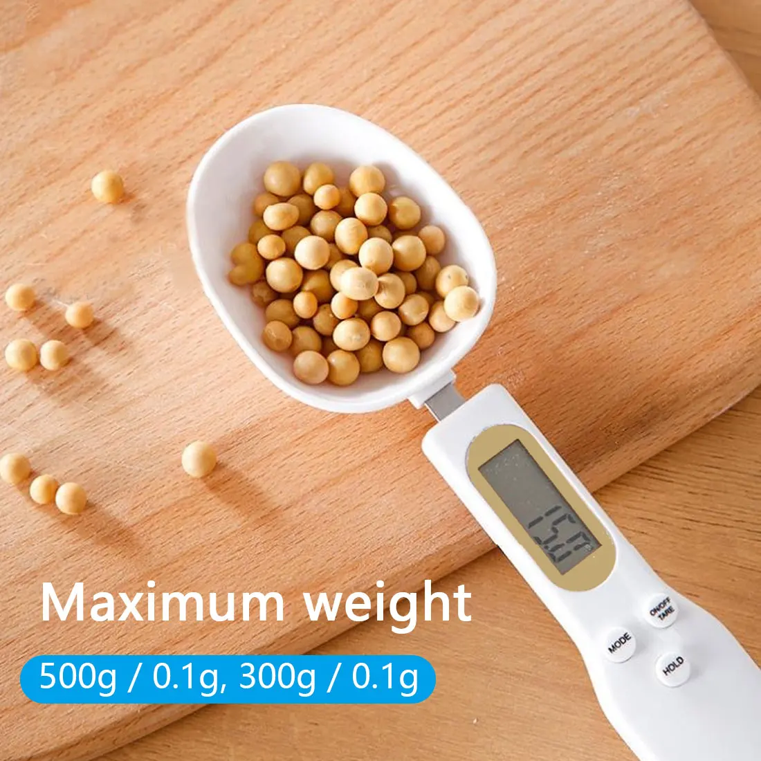 Electronic Kitchen Scale 500g 0.1g LCD Digital Weighing Spoon Weighing Spoon Digital Display Spoon Mini Kitchen Appliance
Electronic Kitchen Scale 500g 0.1g LCD Digital Weighing Spoon Weighing Spoon Digital Display Spoon Mini Kitchen Appliance