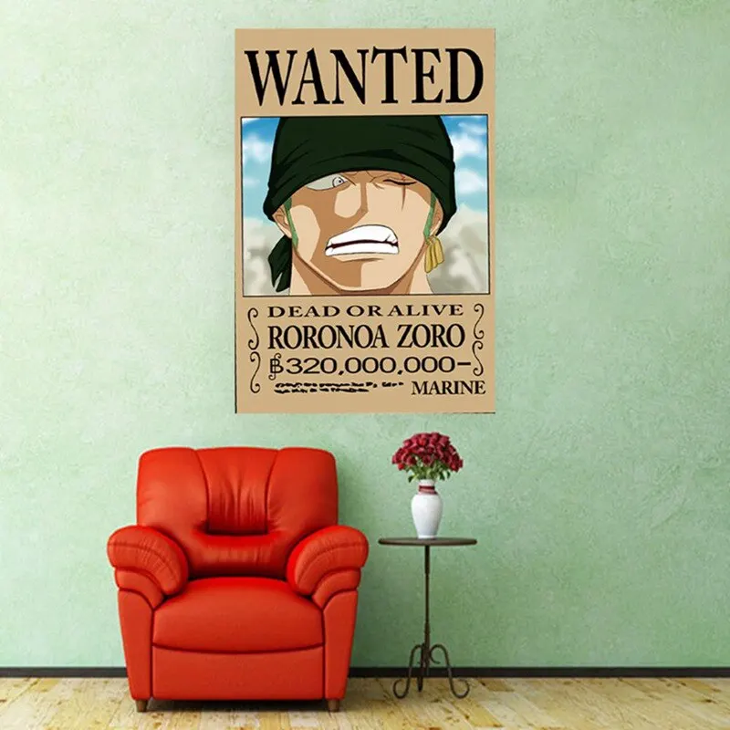 9pcs Japanese Classic Anime Home Decor Wall Stickers Vintage Paper One Piece Wanted Posters Cartoon Anime Posters Luffy Painting
9pcs Japanese Classic Anime Home Decor Wall Stickers Vintage Paper One Piece Wanted Posters Cartoon Anime Posters Luffy Painting