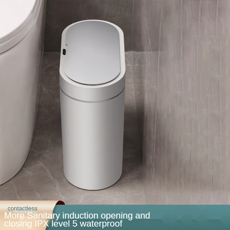 8L/7L Smart Sensor Trash Can Automatic Household Electronic Trash Can Kitchen Trash Bin Toilet Waterproof Narrow Seam Sensor Bin
8L/7L Smart Sensor Trash Can Automatic Household Electronic Trash Can Kitchen Trash Bin Toilet Waterproof Narrow Seam Sensor Bin