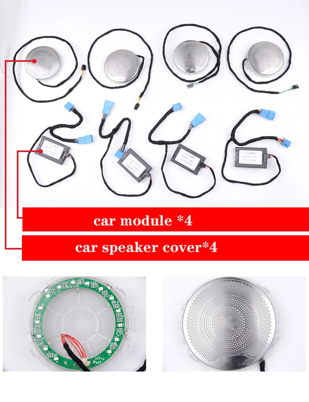 Car Audio Speaker Cover Trim Door Loudspeaker Cover Trim For Mercedez C GLC E class w205 X253 W213 2014-2021 C63 C200 C250 LED
Car Audio Speaker Cover Trim Door Loudspeaker Cover Trim For Mercedez C GLC E class w205 X253 W213 2014-2021 C63 C200 C250 LED