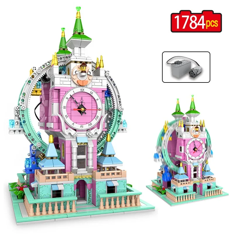 1784Pcs Clock Module Building Block DIY Creative Electronic Clock 3d Model Brickcs Toys For children Birthday Gifts
1784Pcs Clock Module Building Block DIY Creative Electronic Clock 3d Model Brickcs Toys For children Birthday Gifts