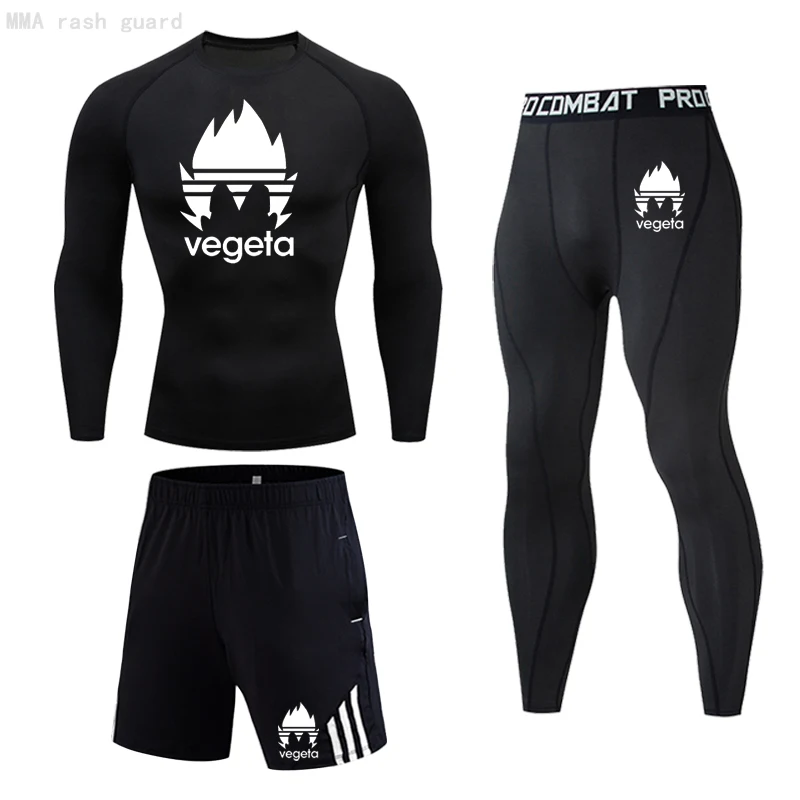 Men's Summer Gym Workout Sweat Tights Compression Clothing rashgarda MMA long sleeves T-shirt leggings Quick dry Jogging suit
Men's Summer Gym Workout Sweat Tights Compression Clothing rashgarda MMA long sleeves T-shirt leggings Quick dry Jogging suit