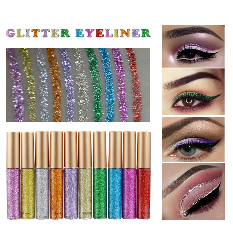Colorful Eyeliner Sparkling Professional Makeup Beauty Quick Dry Super Smooth Easy To Remove Makeup Lasting High Quality TSLM1
Colorful Eyeliner Sparkling Professional Makeup Beauty Quick Dry Super Smooth Easy To Remove Makeup Lasting High Quality TSLM1