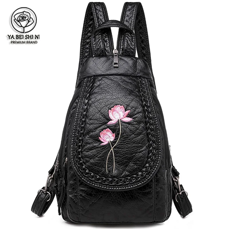 Women's Fashion Bag 2021 New Girl School Bag High Quality PU Leather Backpack Casual Flower Small Shoulder Bags Mochila Feminina
Women's Fashion Bag 2021 New Girl School Bag High Quality PU Leather Backpack Casual Flower Small Shoulder Bags Mochila Feminina