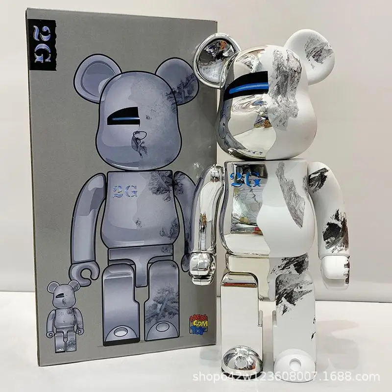 Newest Bearbricklys 400 Percent 28cm 2G ABS Movable Doll Building Block Bear Doll Decoration Model Friend Toy Christmas Gift
Newest Bearbricklys 400 Percent 28cm 2G ABS Movable Doll Building Block Bear Doll Decoration Model Friend Toy Christmas Gift