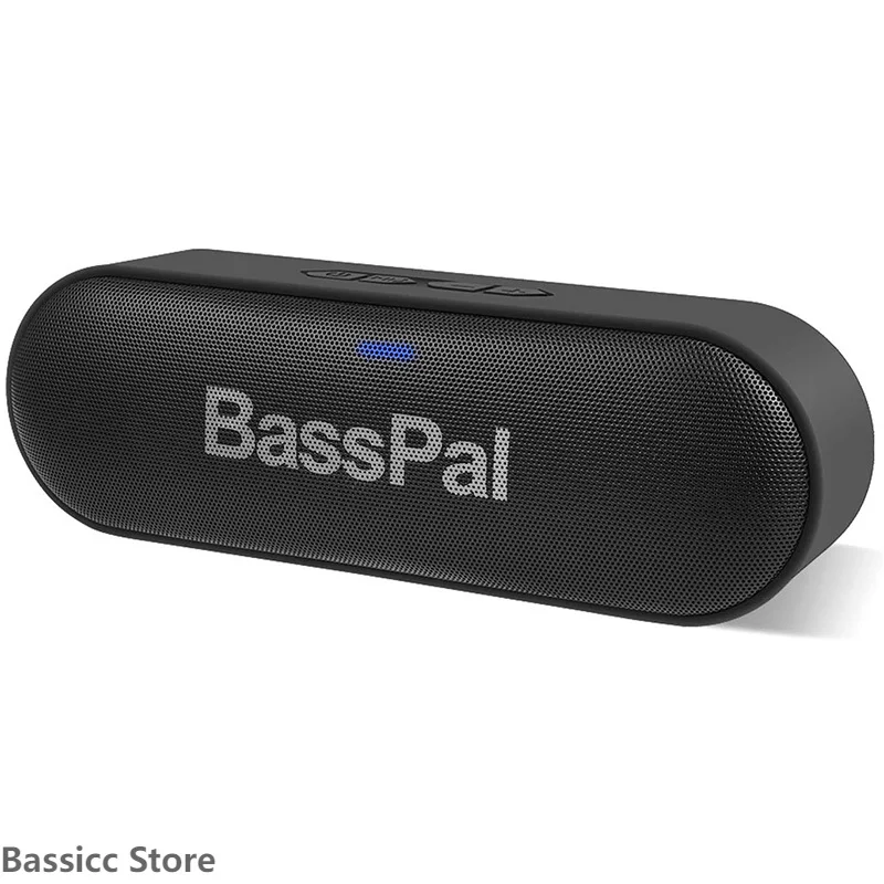 Basspal Soundro Portable Bluetooth Speaker Waterproof Wireless Speakers with Stereo Sound Rich Bass 2x6W 24 Hours Playtime
Basspal Soundro Portable Bluetooth Speaker Waterproof Wireless Speakers with Stereo Sound Rich Bass 2x6W 24 Hours Playtime