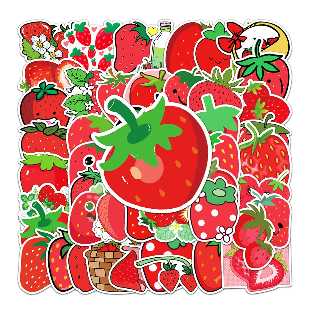 10/30/50PCS Strawberry Fruit Suitcase Sticker Creative Graffiti Waterproof Suitcase Laptop Decoration Sticker Wholesale
10/30/50PCS Strawberry Fruit Suitcase Sticker Creative Graffiti Waterproof Suitcase Laptop Decoration Sticker Wholesale