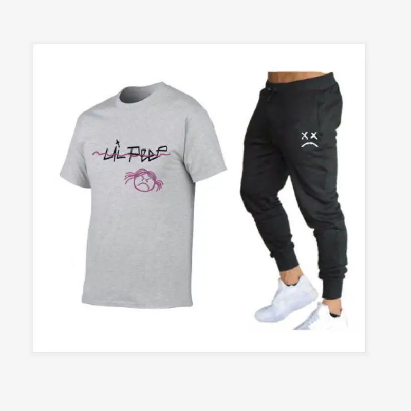2021 Summer Fashion Casual Brand Men's Suit Sportsuit Men's Sweatshirt Short Sleeve T-Shirt 2 pieces set
2021 Summer Fashion Casual Brand Men's Suit Sportsuit Men's Sweatshirt Short Sleeve T-Shirt 2 pieces set