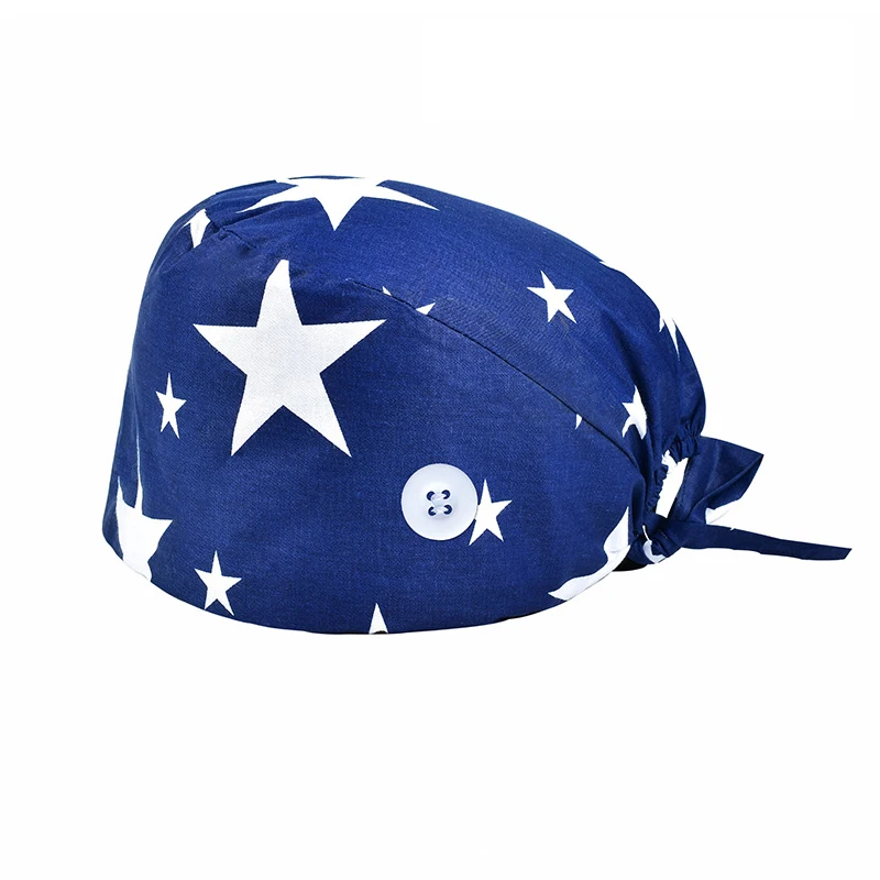 New Wholesale Unisex Cotton Adjustable Pet Work Hats Dust Cap Nursing Cap Elastic Beauty Hat Beauty Salon Baotou Hat Pet Scrubs 
New Wholesale Unisex Cotton Adjustable Pet Work Hats Dust Cap Nursing Cap Elastic Beauty Hat Beauty Salon Baotou Hat Pet Scrubs