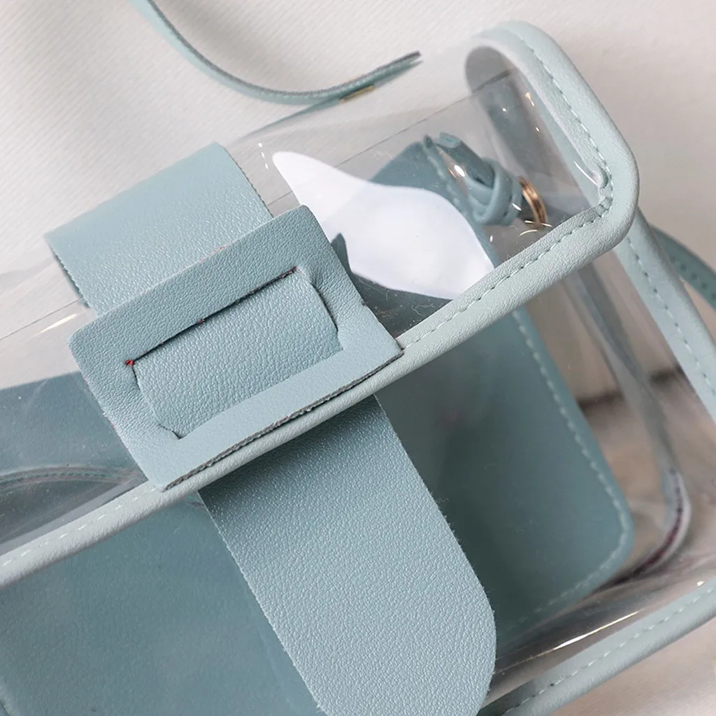 Bag Womens Fashion Transparent Shoulder Messenger Beach Casual Shopping Woman Bag Beach Phone Bag Sac Main Femme #srn
Bag Womens Fashion Transparent Shoulder Messenger Beach Casual Shopping Woman Bag Beach Phone Bag Sac Main Femme #srn